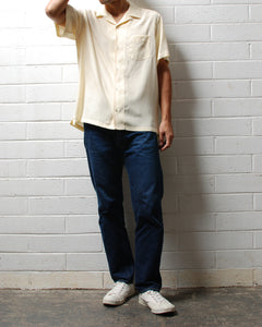 LANI'S General Store / Chirimen Rayon Shirts "Ivory"