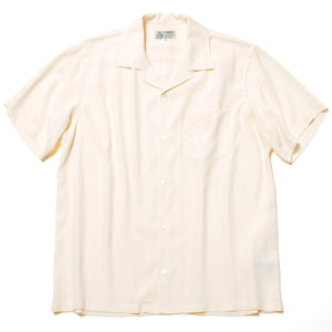 LANI'S General Store / Chirimen Rayon Shirts "Ivory"