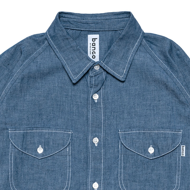 専用BANGO Chambray Raglan Shirts HAWAIUSA製 banGo | Chambray Raglan Shirts – LANI'S General Store TOKYO