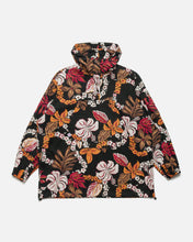画像をギャラリービューアに読み込む, Cotton Pullover Hoodie "Retro Lei Black"
