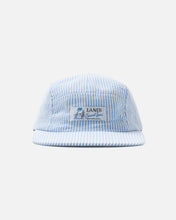 画像をギャラリービューアに読み込む, Seersucker Camp Cap "Blue"