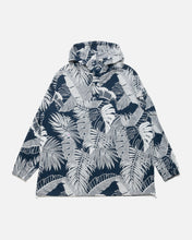 画像をギャラリービューアに読み込む, Cotton Pullover Hoodie "Leaves Navy"