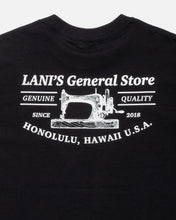 画像をギャラリービューアに読み込む, LANI'S General Store Genuine Quality T-Shirts "Black"