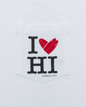 画像をギャラリービューアに読み込む, 『I LOVE HAWAII』Pocket T-Shirts