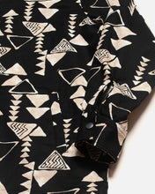 画像をギャラリービューアに読み込む, Hawaiian Barkcloth Aloha Jacket "Kapa Black"