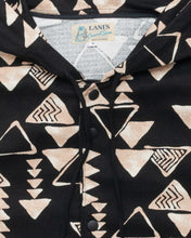 画像をギャラリービューアに読み込む, Hawaiian Barkcloth Hoodie "Kapa Black"