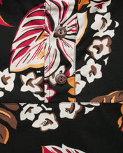 画像をギャラリービューアに読み込む, Cotton Pullover Hoodie "Retro Lei Black"