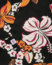 画像をギャラリービューアに読み込む, Cotton Pullover Hoodie "Retro Lei Black"