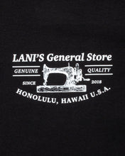 画像をギャラリービューアに読み込む, LANI'S General Store Genuine Quality T-Shirts "Black"