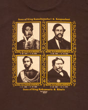 画像をギャラリービューアに読み込む, 5 Kings Kamehameha T-Shirts "Brown"