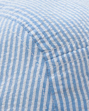 画像をギャラリービューアに読み込む, Seersucker Camp Cap "Blue"