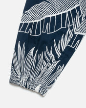 画像をギャラリービューアに読み込む, Cotton Pullover Hoodie "Leaves Navy"