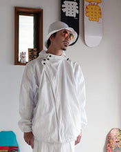 画像をギャラリービューアに読み込む, Ripstop x Nylon Hoodie "White"