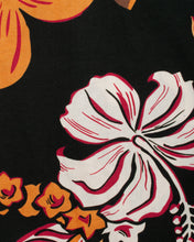 画像をギャラリービューアに読み込む, Cotton Pullover Hoodie "Retro Lei Black"