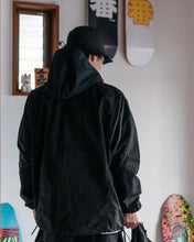 画像をギャラリービューアに読み込む, Ripstop x Nylon Hoodie "Black"