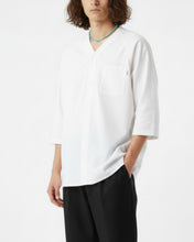 画像をギャラリービューアに読み込む, Chambray Dabo Shirts "White"