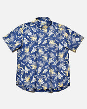画像をギャラリービューアに読み込む, Aloha BD Shirt "Waikiki Serenade Blue"