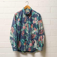 Load image into Gallery viewer, Long Sleeve BD Shirts &quot;Parrots Navy&quot;