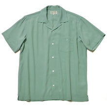 Load image into Gallery viewer, LANI&#39;S General Store / Chirimen Rayon Shirts &quot;Matcha&quot;