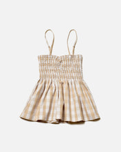 Load image into Gallery viewer, Palaka Smocked Top "Sand"