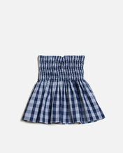 画像をギャラリービューアに読み込む, Palaka Smocked Top "Navy"